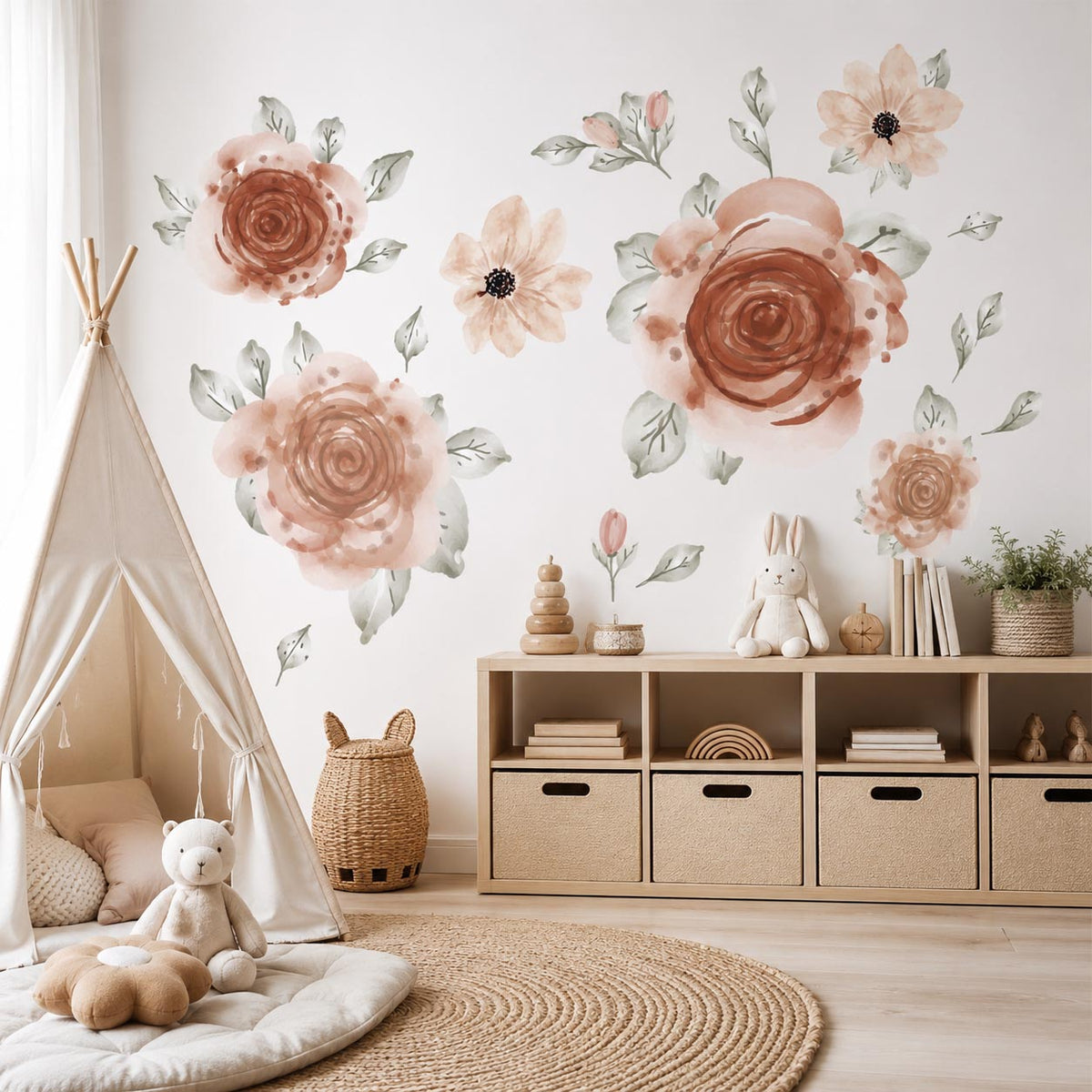 Large Flower Textile Decals product image 4 by Dos Junior