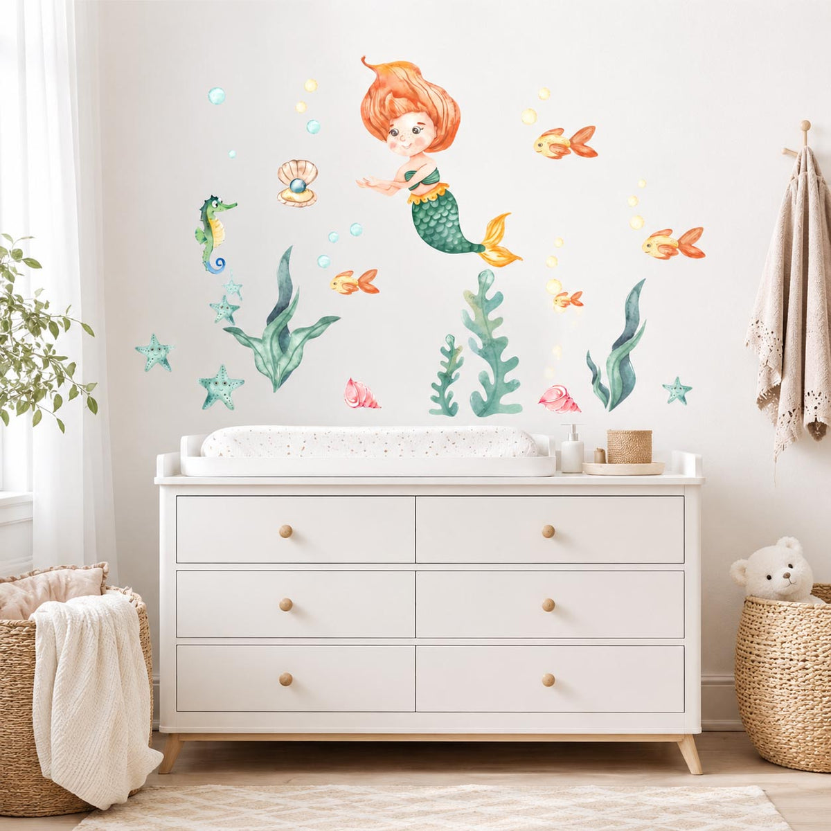 Little Mermaid Textile Decal product image 2 by Dos Junior