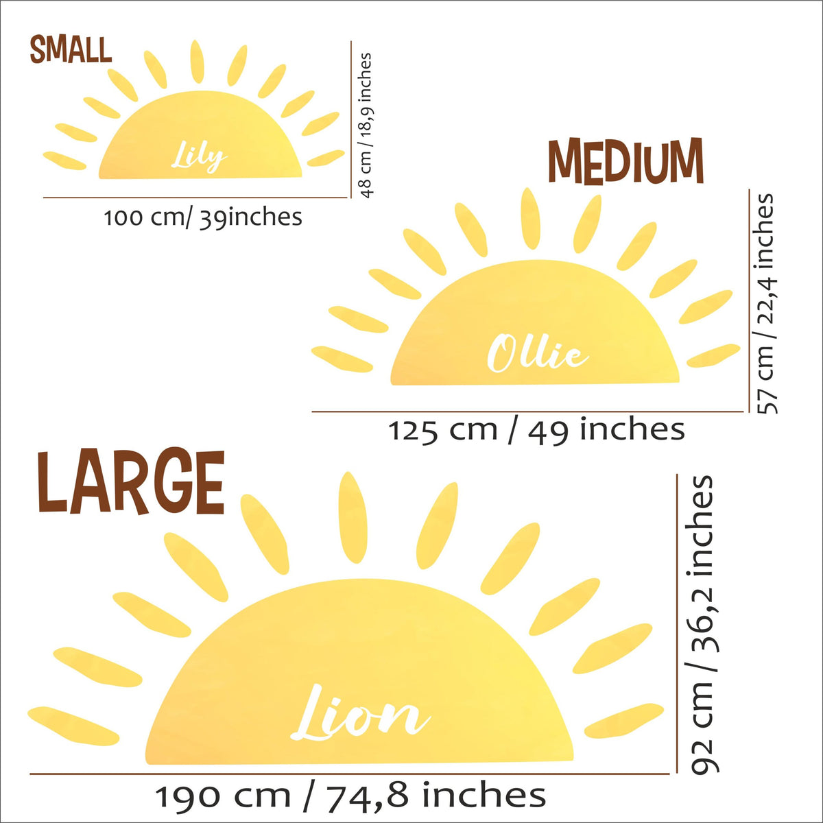 Custom Rising Shine textile decal product image 6 by Dos Junior