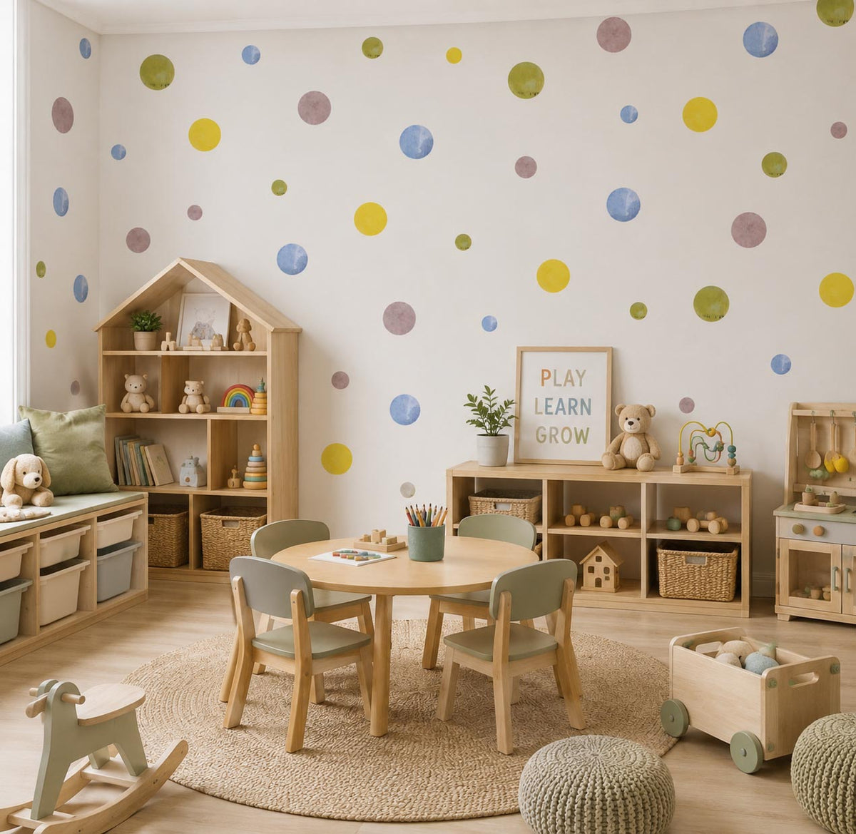 Cool Polka Dots Textile Decal product image 3 by Dos Junior
