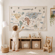 Skyland World Map Wall Decor product image 5 by Dos Junior