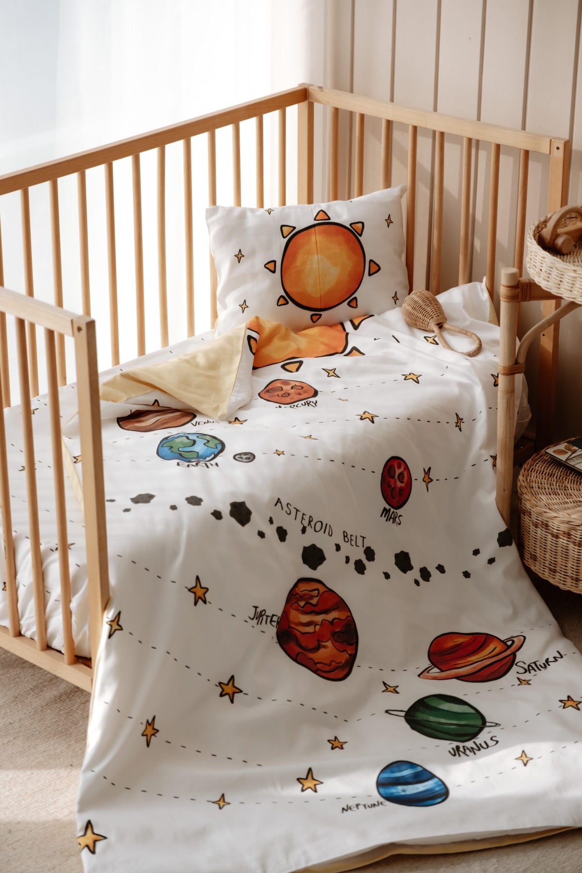 Solar System Baby Bedding Set product image 6 by Dos Junior