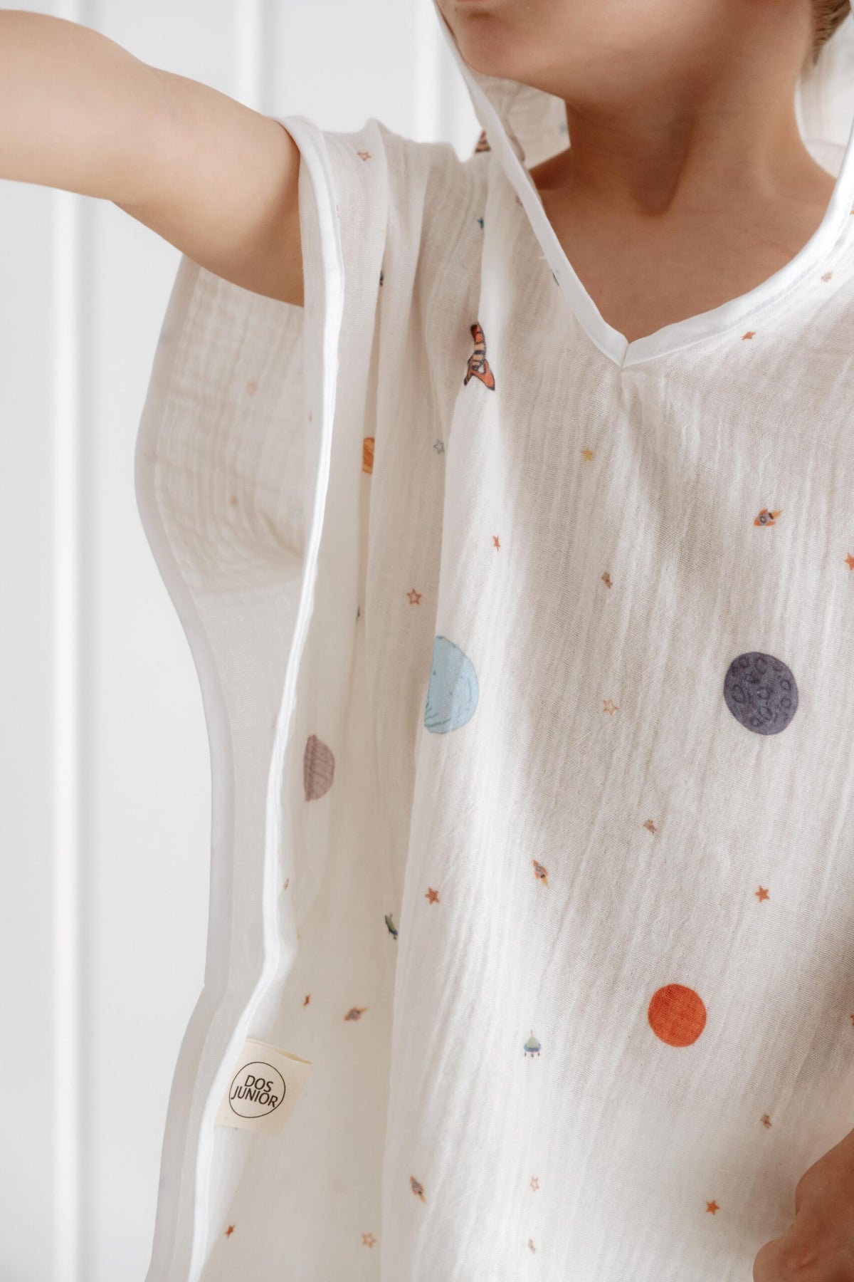 Space Hooded Towel Poncho for Kids product image 3 by Dos Junior