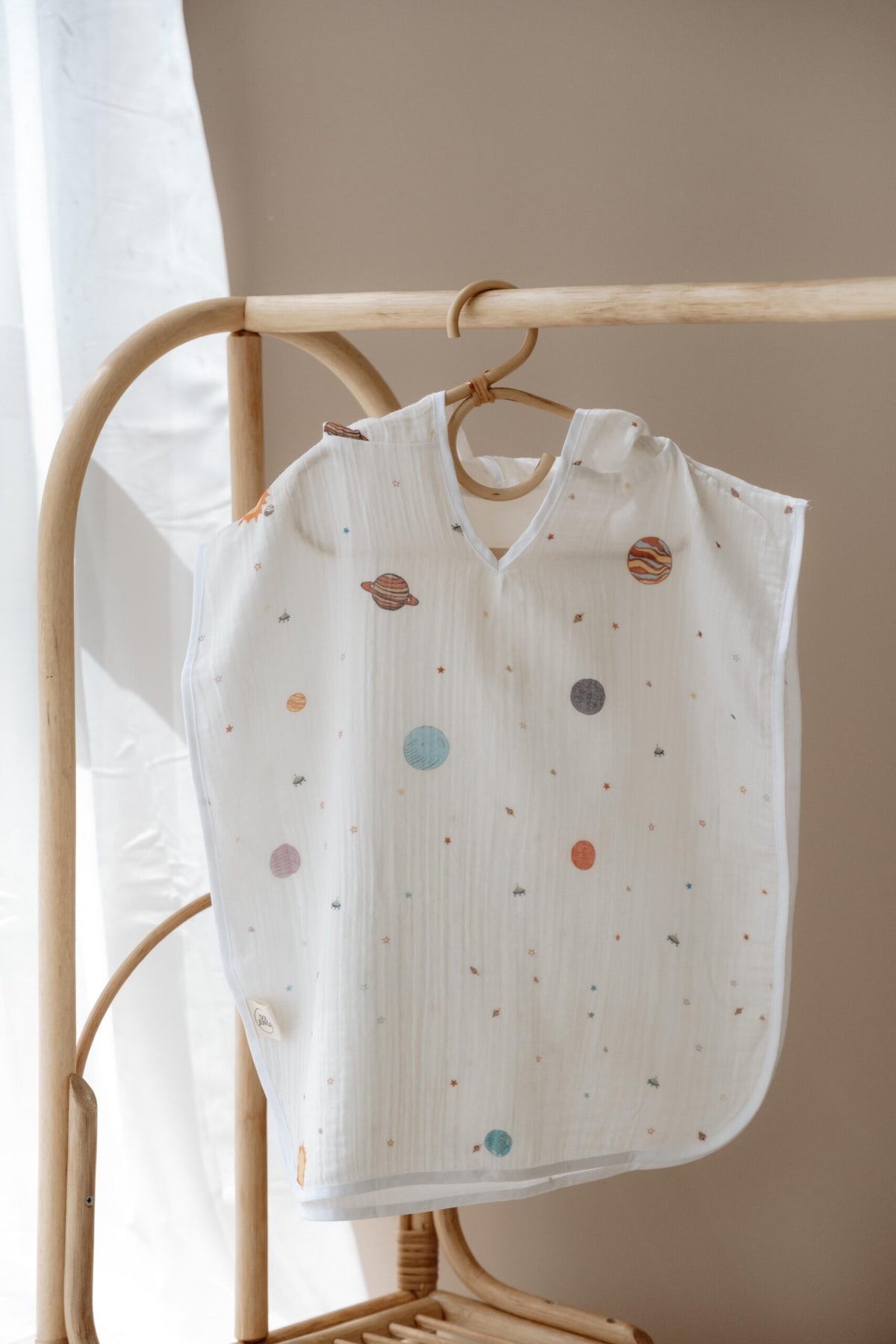 Space Hooded Towel Poncho for Kids product image 6 by Dos Junior
