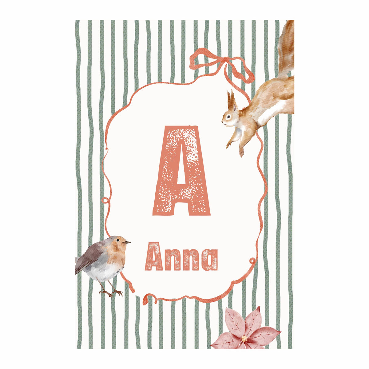 Woodland Personalized Fabric Art Print product image 5 by Dos Junior
