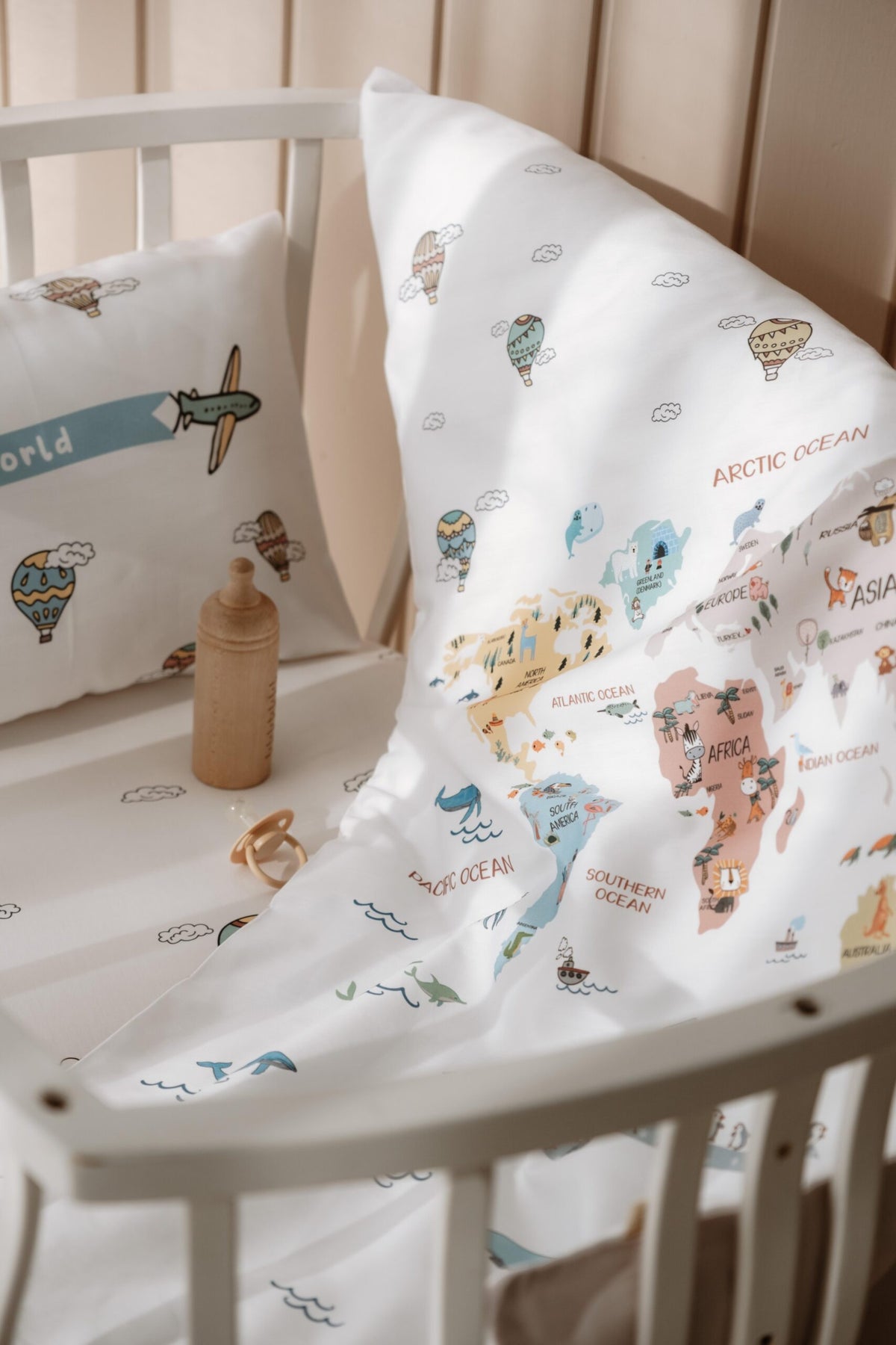 World Map Bedding Set product image 4 by Dos Junior