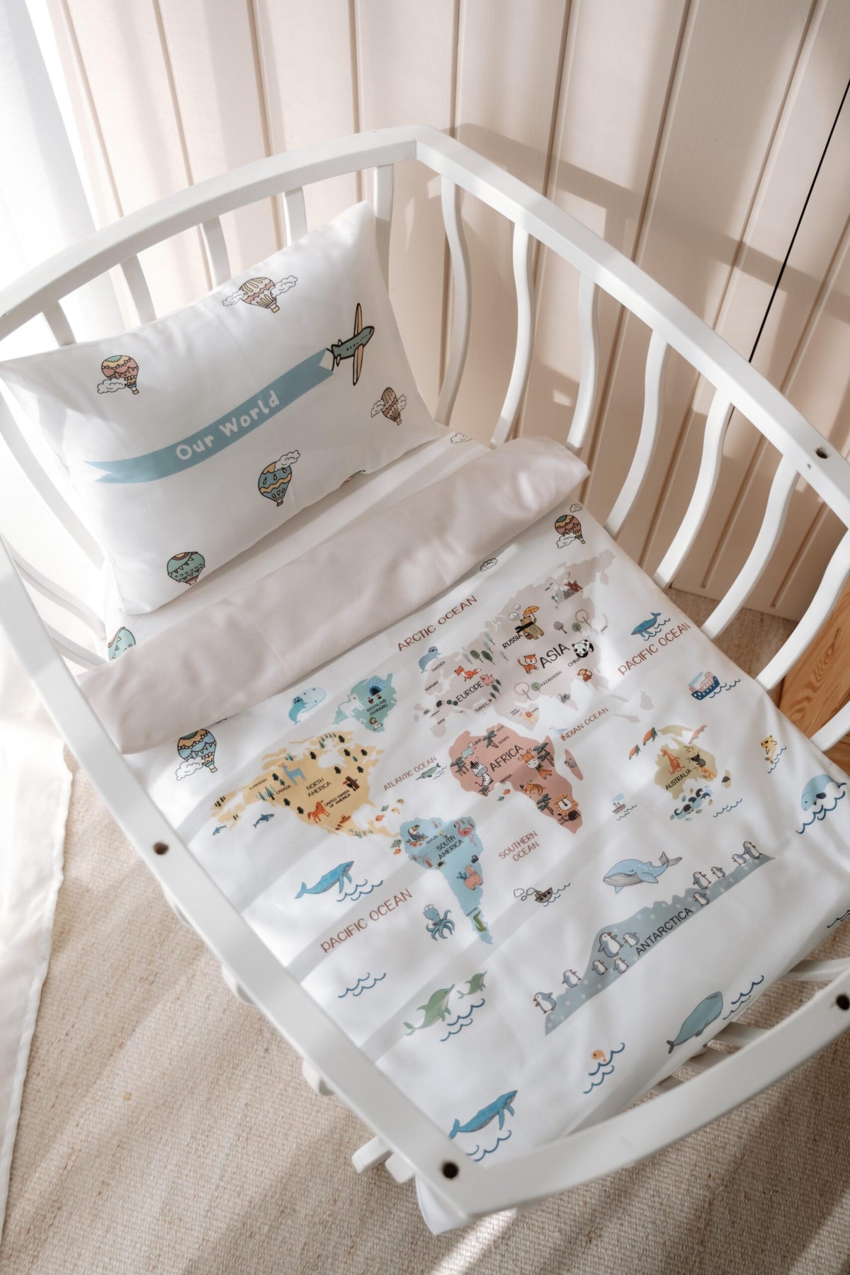 World Map Bedding Set product image 8 by Dos Junior
