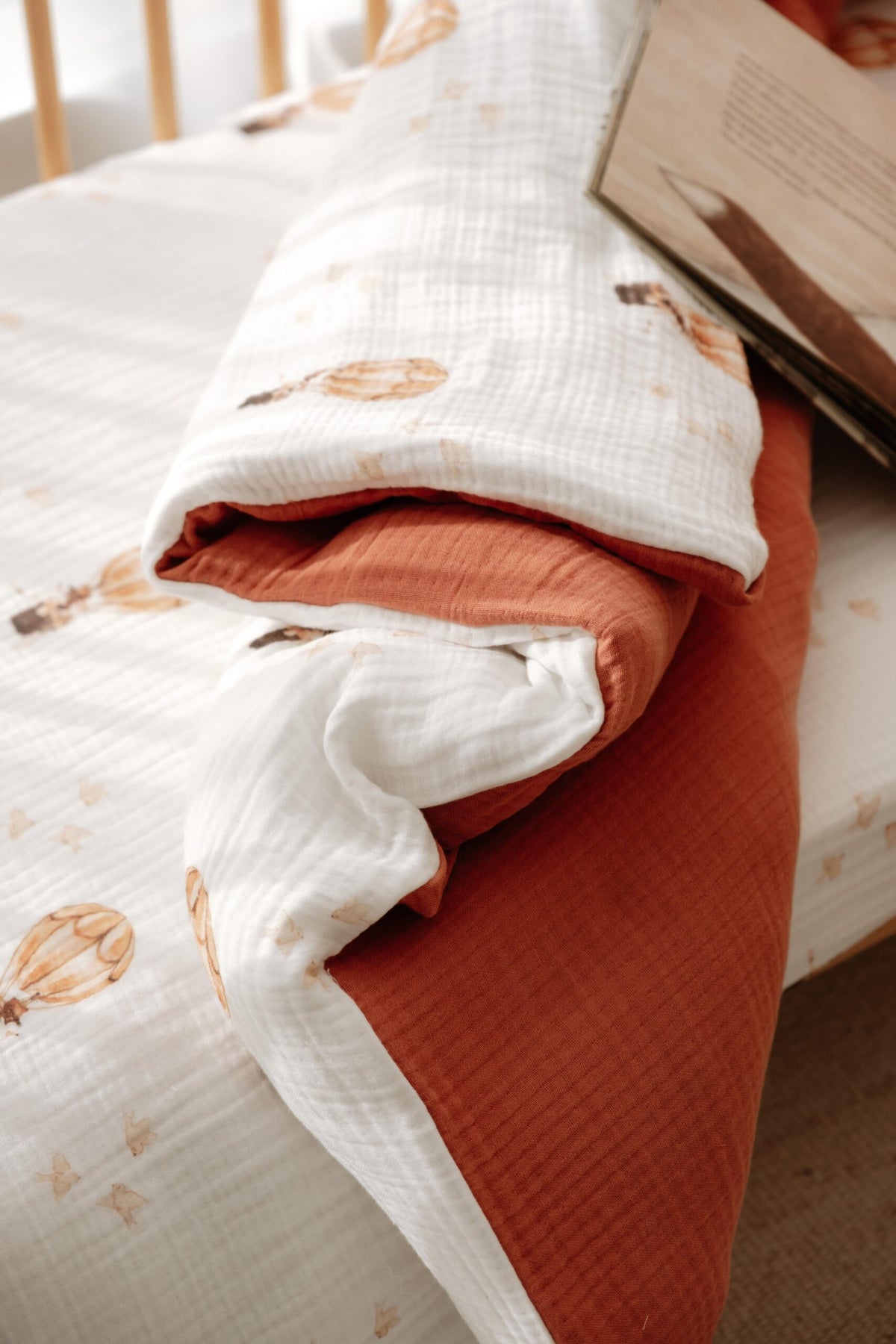 Brick Muslin Bedding Set product image 6 by Dos Junior