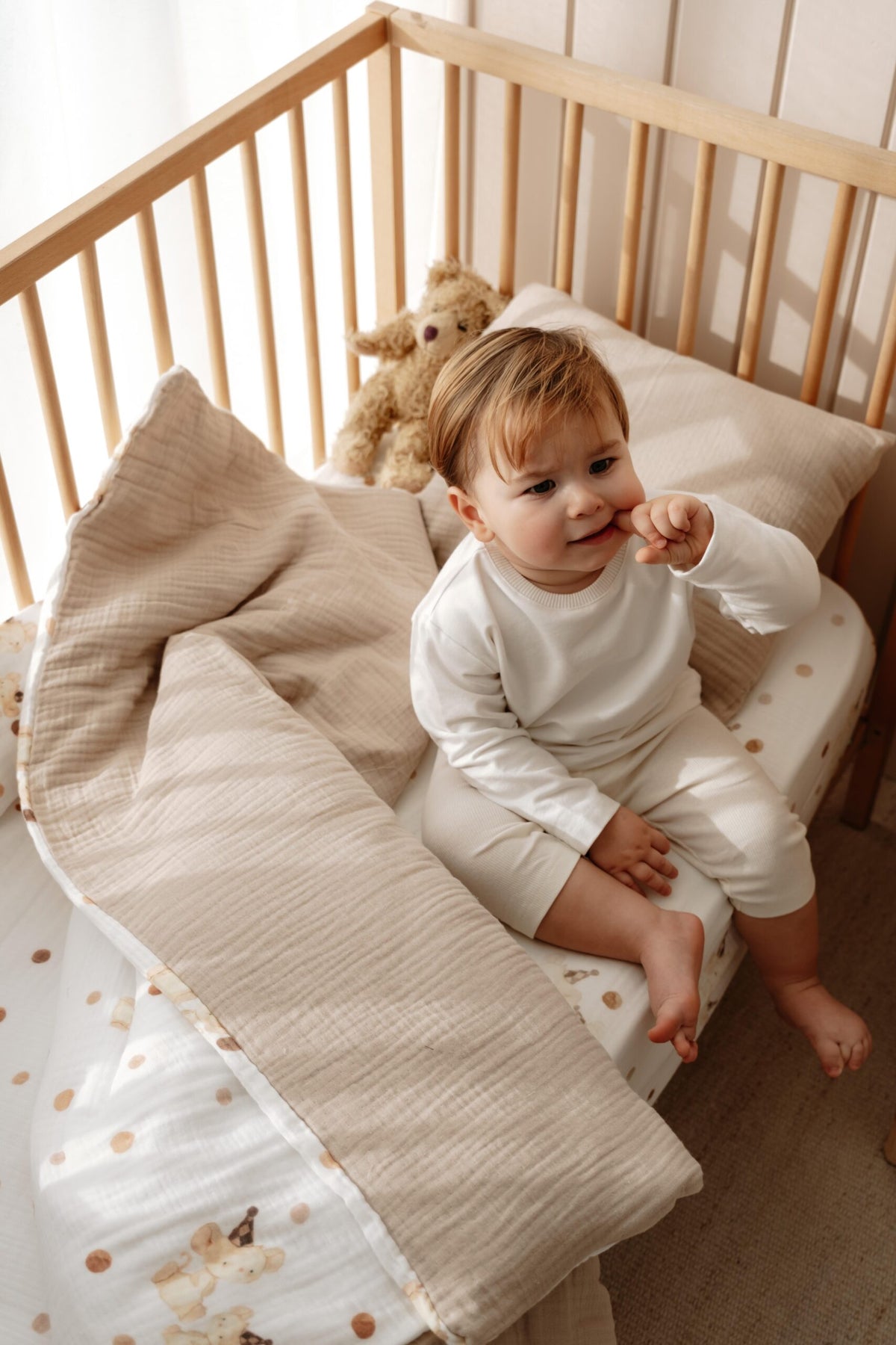 Cute Mice Muslin Bedding Set product image 4 by Dos Junior