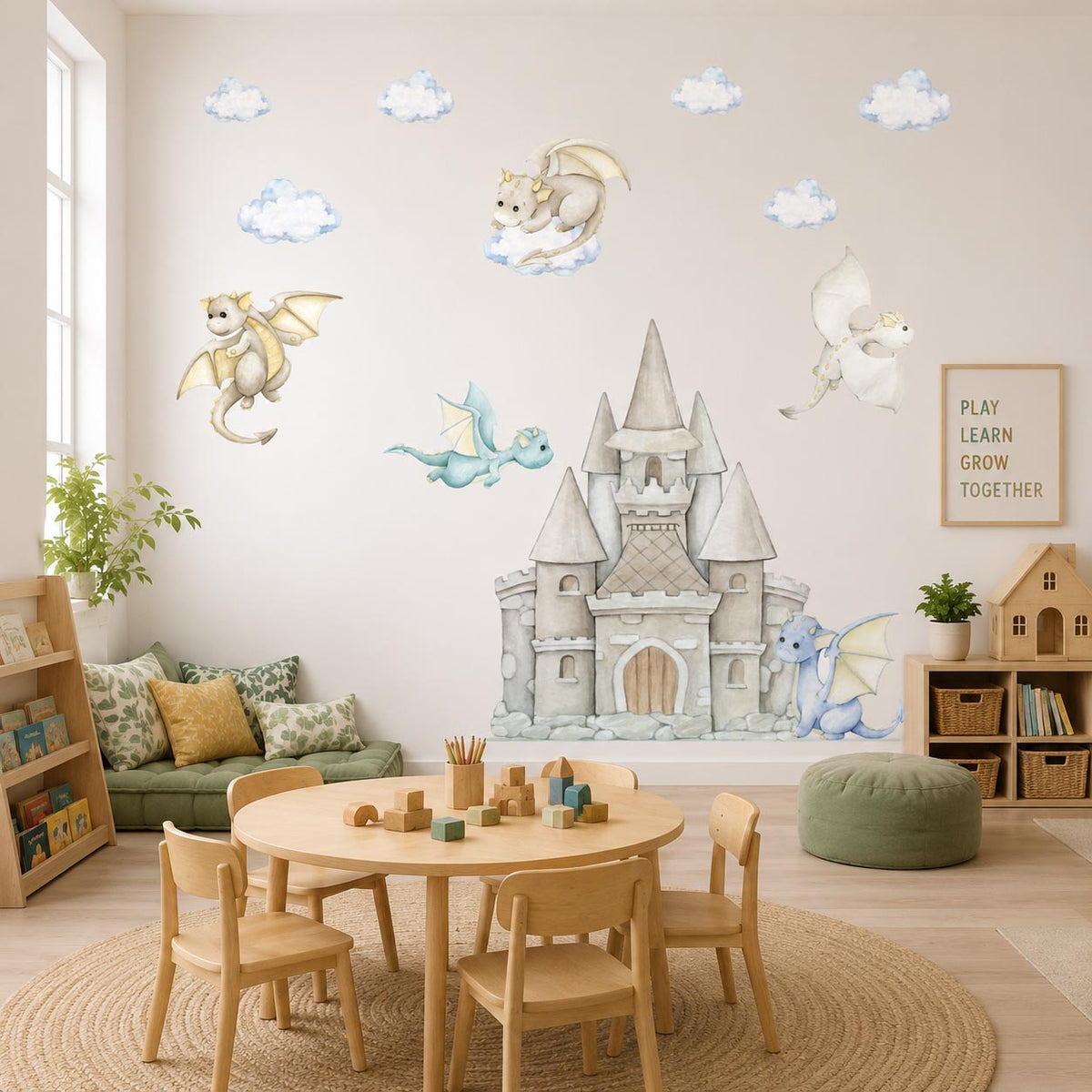 Baby Dragon Wall Decal