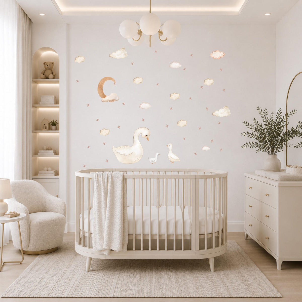 Baby and Mom Duck Textile Decals product image 4 by Dos Junior