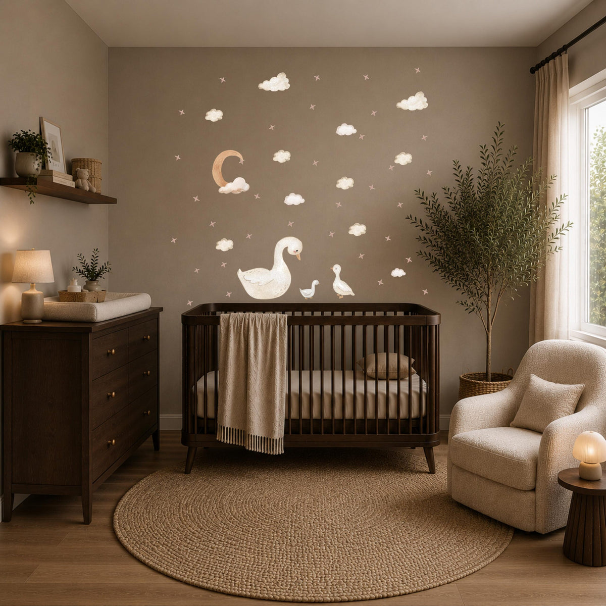 Baby and Mom Duck Textile Decals product image 5 by Dos Junior