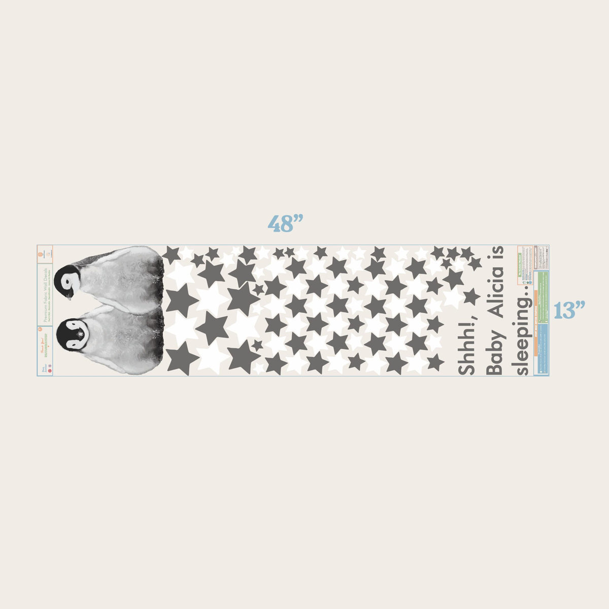 Custom Penguin Textile Decal product image 7 by Dos Junior