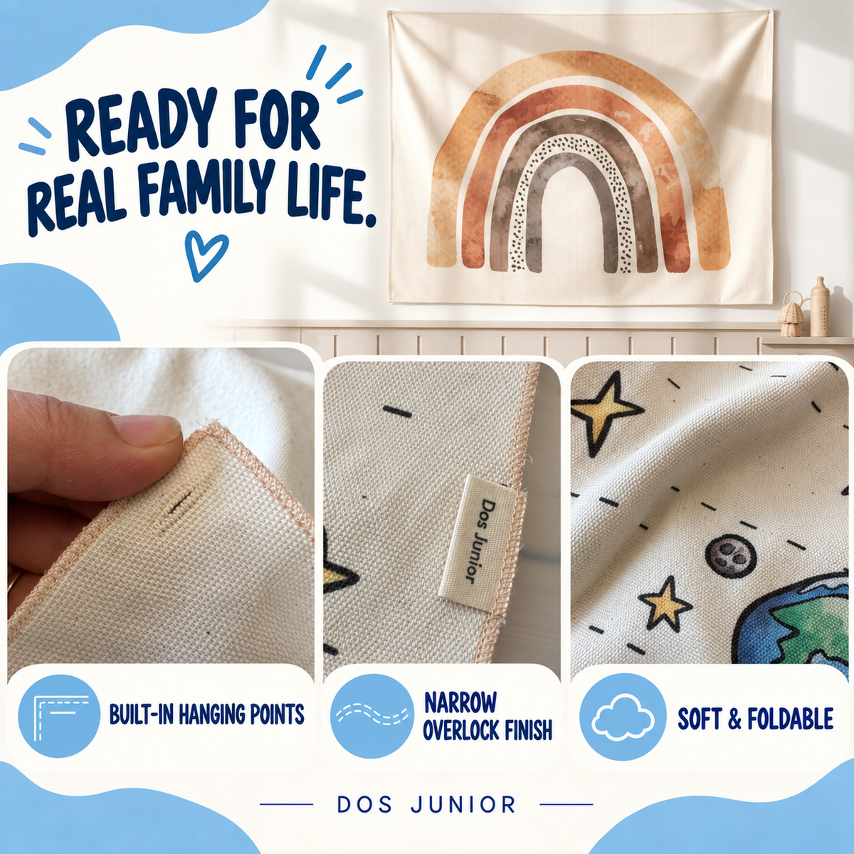 Alphabet Fabric Wall Hanging