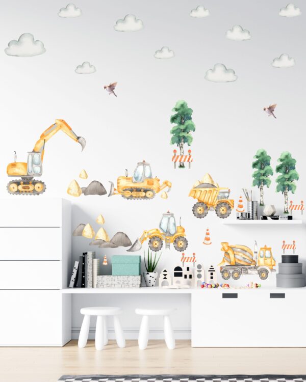 Constraction Wall Decal