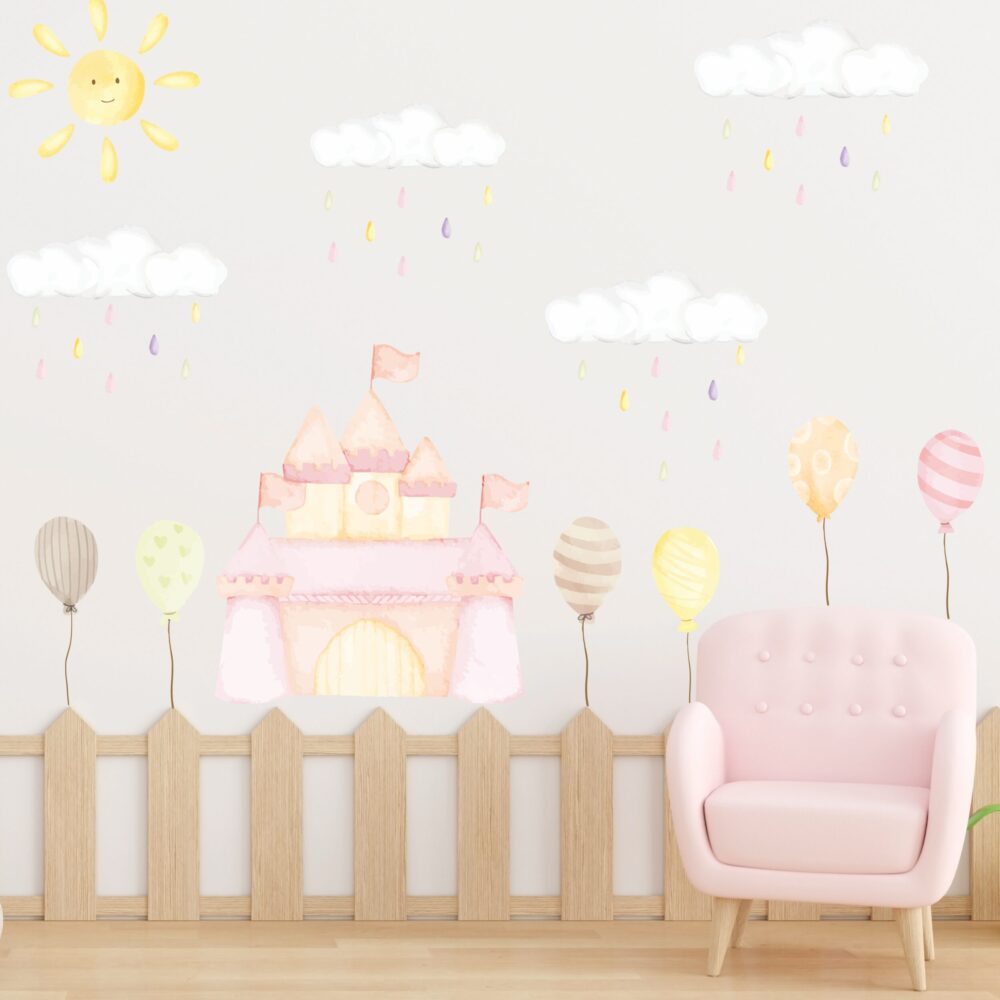 Watercolor Fairy Wall Decal
