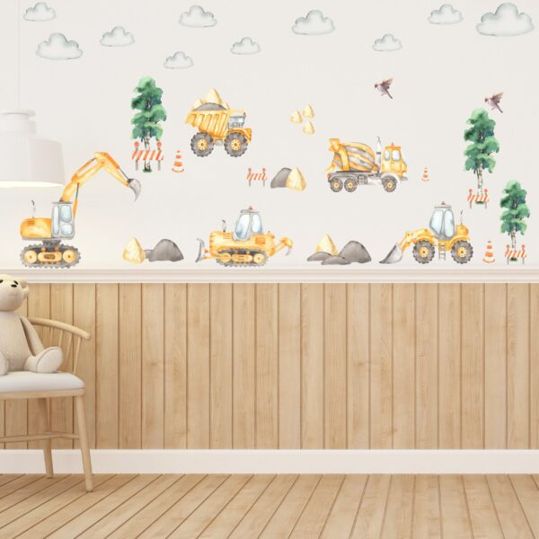 Constraction Wall Decal