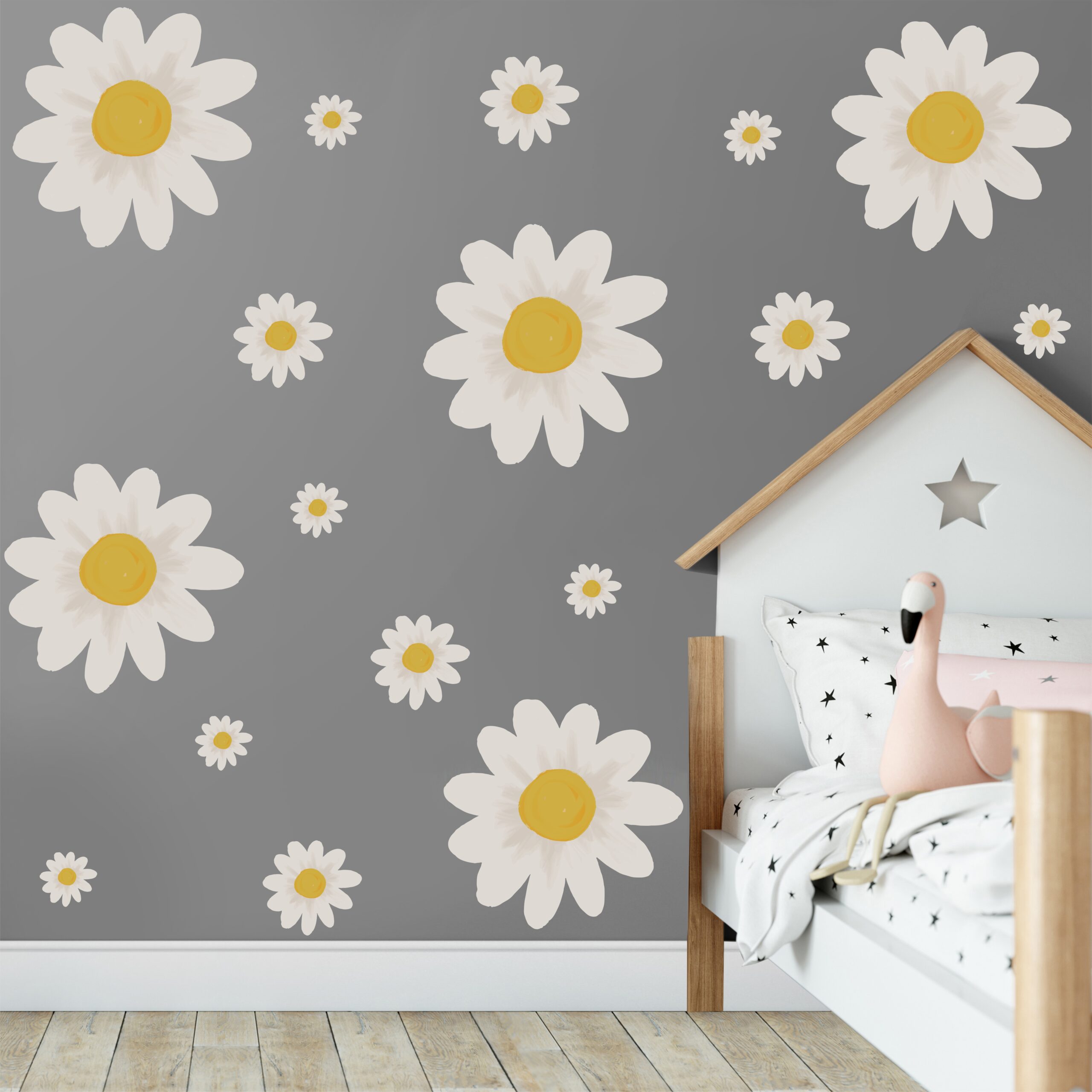Daisy Wall Decals, remove wall decal