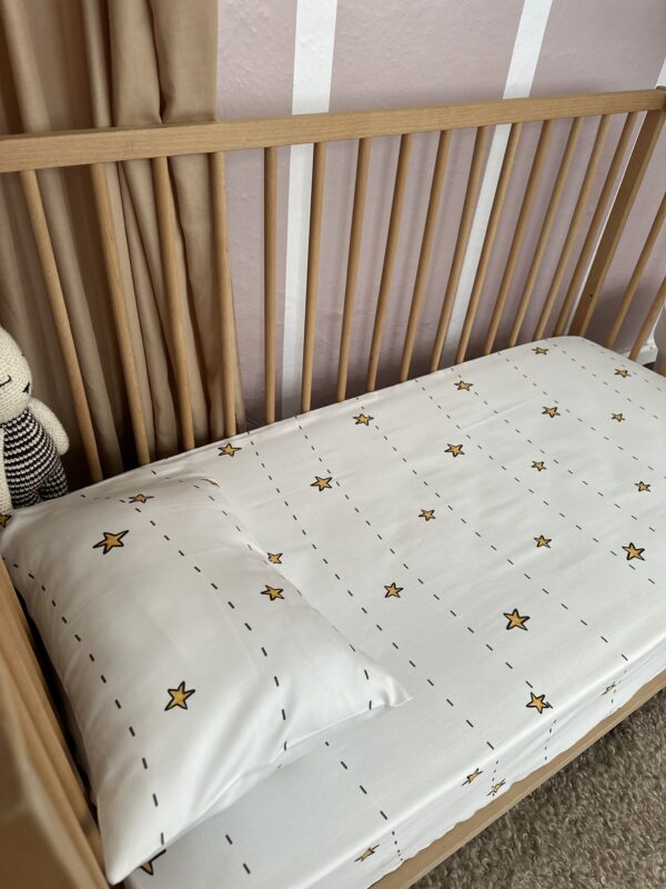 Stars Fitted Sheet With Pillowcase