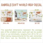 ANIMALS SOFT WORLD MAP DECAL (6)