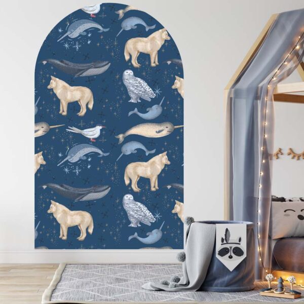 Artic Animals Wall Decal