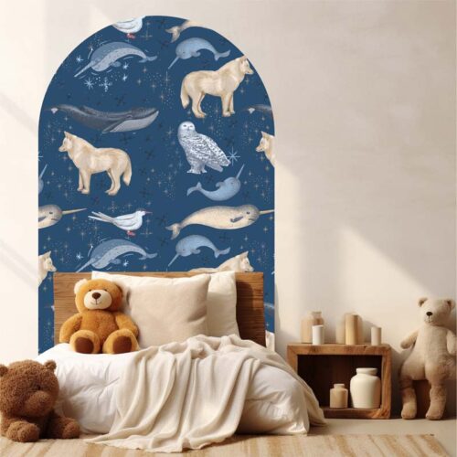 Artic Animals Wall Decal