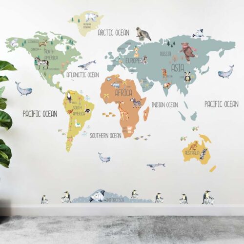 BOHO BRAVE WORLD MAP DECAL (1)