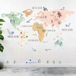 BOHO LOVE WORLD MAP DECAL (4)