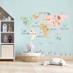 BOHO LOVE WORLD MAP DECAL (6)