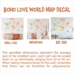 BOHO LOVE WORLD MAP DECAL (7)