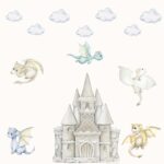 Baby Dragon Wall Decal