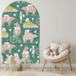 Big Bear and Rabbit Wall Decal