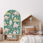 Big Bear and Rabbit Wall Decal