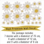 Big Daisy Wall Decals