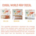 COLORFUL WORLD MAP CORAL DECAL (7)