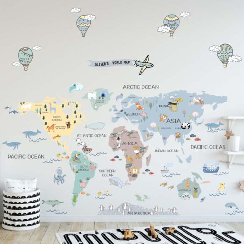 CUSTOM SKY WORLD MAP DECAL (1)