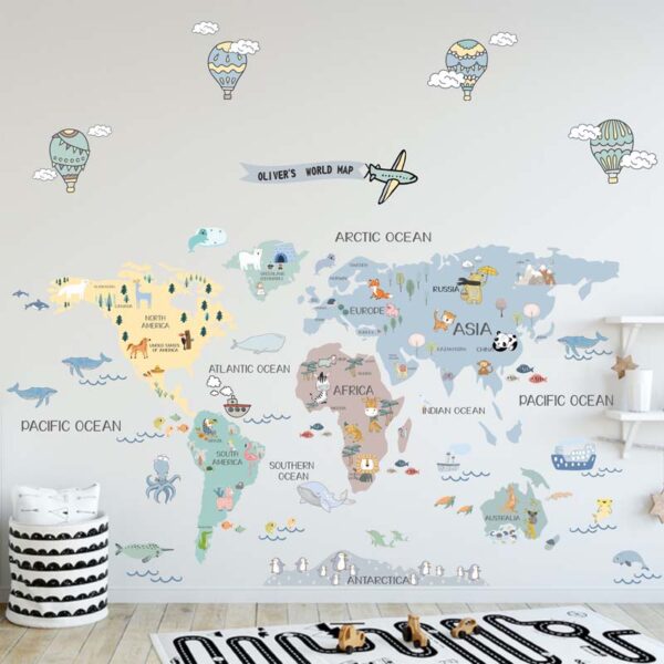 CUSTOM SKY WORLD MAP DECAL (1)