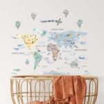 CUSTOM SKY WORLD MAP DECAL (2)