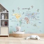 CUSTOM SKY WORLD MAP DECAL (3)