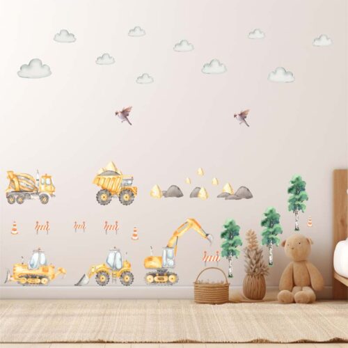 Construction Wall Decals