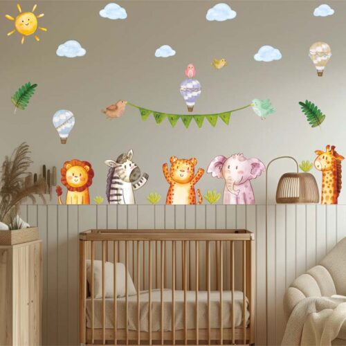 Custom Baby Animal Wall Decal