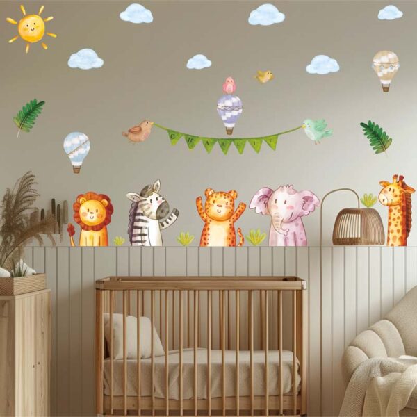 Custom Baby Animal Wall Decal