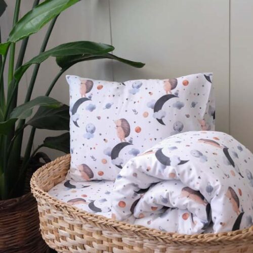 Hedgehog Toddler Bedding (60 x 100 cm) (2)