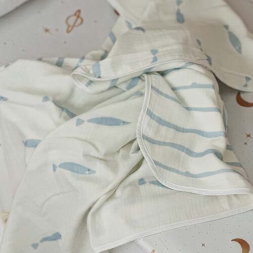 Marine Muslin Blanket (2)