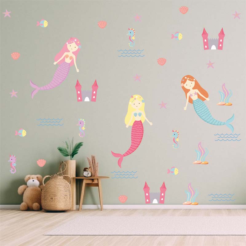 Mermaid Wall Decals