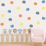 Polka Animals Wall Decal