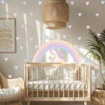 Rainbow Unicorn Wall Decals