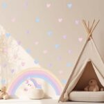 Rainbow Unicorn Wall Decals