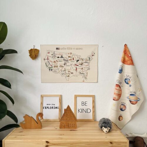 Small USA MapTapestry (1)