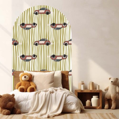 Vintage Cars Wall Decal